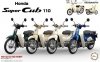 Fujimi 141824 1/12 Next-1 EX-2 Honda Super Cub 110 (Classical White)